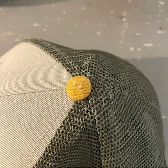 RARE Masters Tournament Trucker Hat - Augusta National Golf Logo, Yellow/Gray - Picture 10 of 10